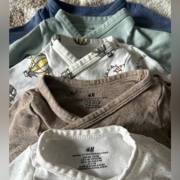 Long Sleeve Wrap over bodysuits - Picture 4 of 5